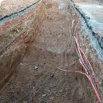 Residents stop drainage work 3 Residents stop drainage work 2