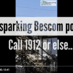 Bescom pole sparking damages electronic equipment in HSR Layout 1