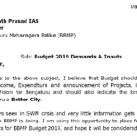 BBMP budget 2019