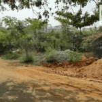 The mess created by BDA contractors of Swabhimaana Tree Park in Sector 3 2