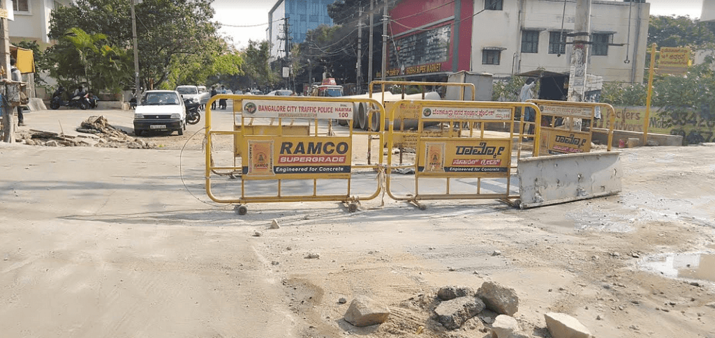 The 6-month-old bottleneck on 9th Main is finally cleared for vehicular movement! 24