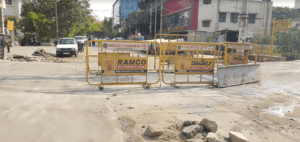 The 6-month-old bottleneck on 9th Main is finally cleared for vehicular movement! 1