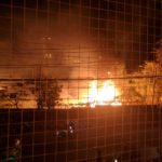 Power sub station in HSR Layout was on fire again! 5