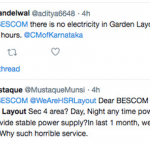 Twitterati erupts over Bescom's frequent power cuts in HSR! 2