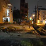 Illegal car shed in residential area demolished in Sector 3 9