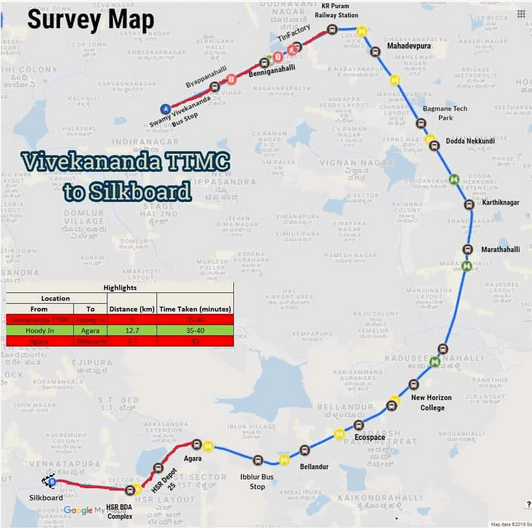 On Nov 1, a public meetup with BMTC officials in Sector 4; Bus Priority Lane project begins from Byappanahalli to Silk Board 5