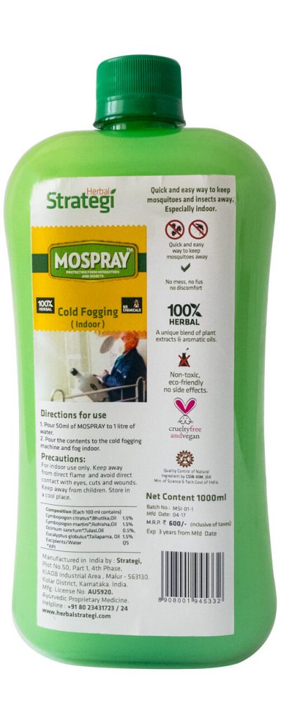 Eco-friendly fogging solutions to keep away mosquitoes, flies, cockroaches and pests! 1