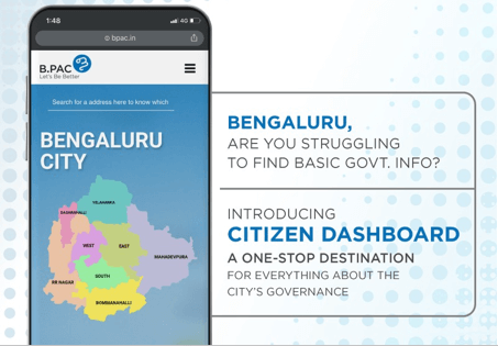B.PAC citizen dashboard