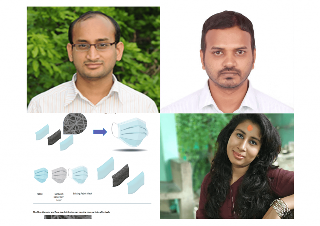 IISc scientists develop nano fiber based masks & portable electrosprays as more effective and environment-friendly alternatives 1