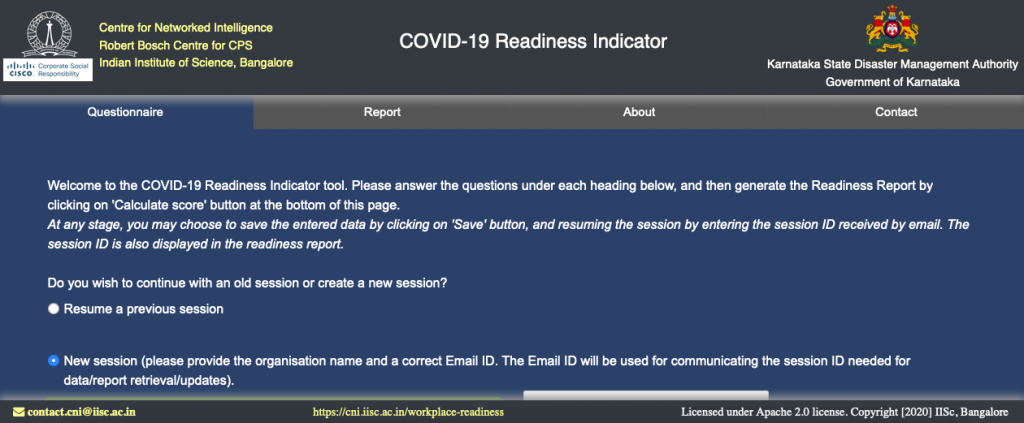 Is your workplace ready for COVID-19? This IISc tool will help you! 1