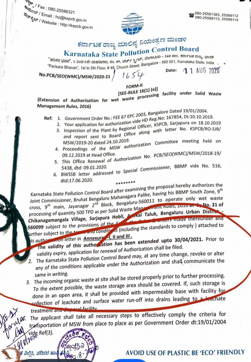 Electronic City residents are organising a 'tweetstorm' on Nov 1 to protest against waste treatment plant 3 kspcb