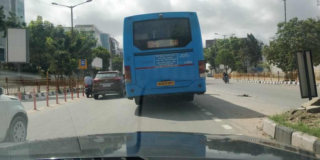 bus priority lane