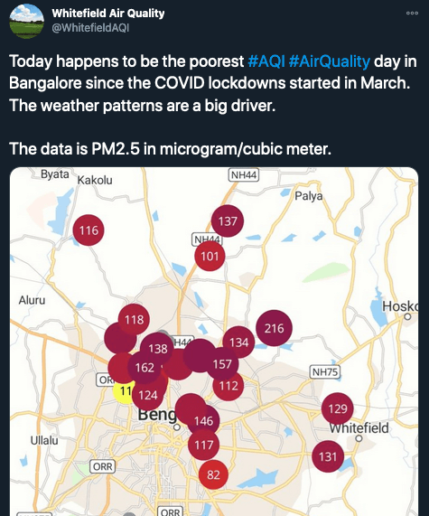 Whitefield air quality