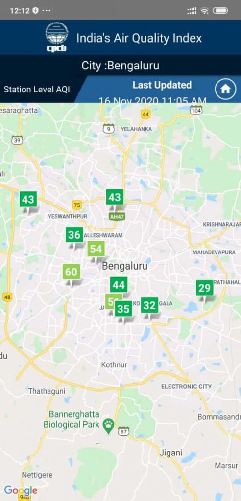 Subdued Deepawali and rains keep air pollution at bay in Bangalore 1