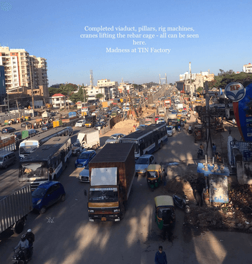 Traffic congestion to continue for atleast 2 years in KR Puram 3