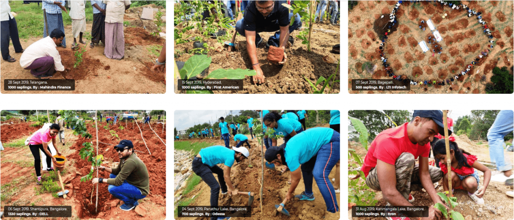 “We are creating mini forests every week in Bengaluru” 1 “We are creating mini forests every week in Bengaluru” 1
