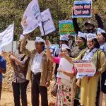 Citizens protest against HSR Layout cricket stadium construction 3