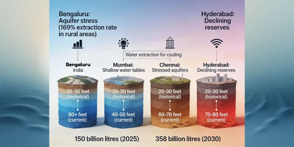 Data Center Heat Crisis: Why India's Infrastructure Boom Threatens Its Water Future 3